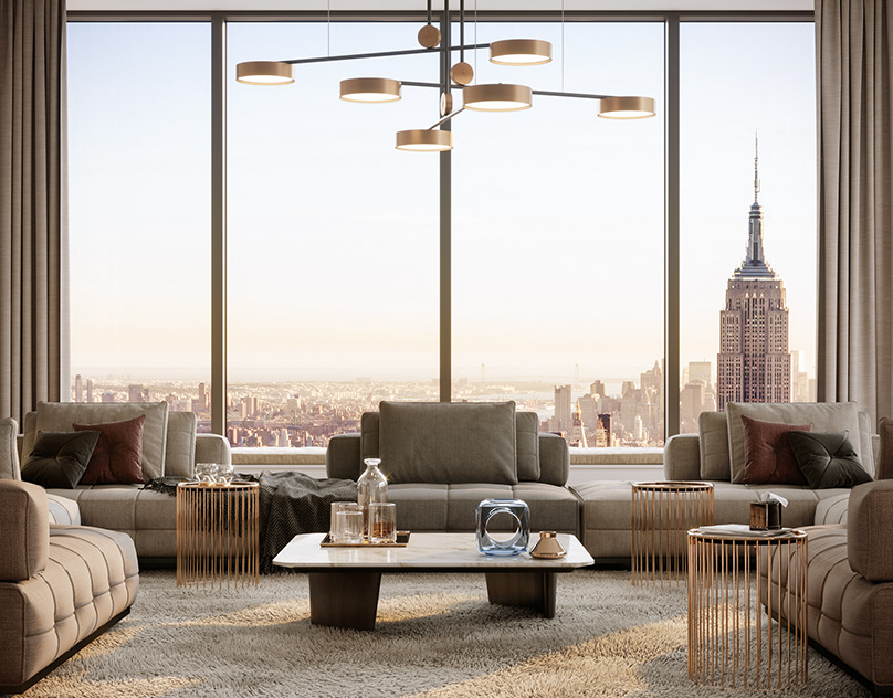 Cgi Luxurious Manhattan Apartment Dezign Ark