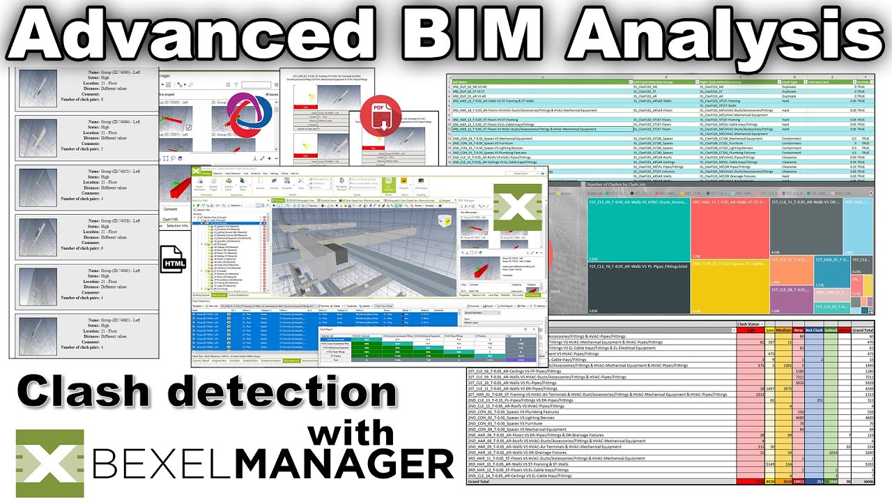 Advanced BIM Analysis Advanced Clash Detection With BEXEL Manager