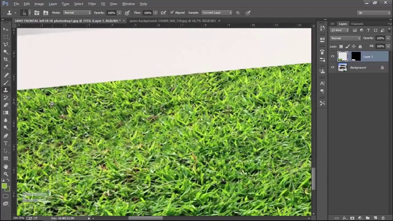 Make Grass in Only 2 layer Architecture Dezign Ark