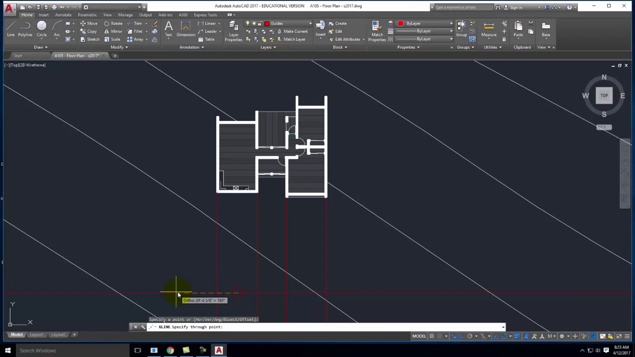 Lecture 121 Elevations in AutoCAD (Spring 2017) Dezign Ark