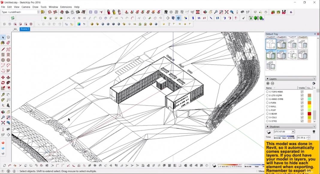 Easy Axonometric Diagram Tutorial with Sketchup and Photoshop - Dezign ...