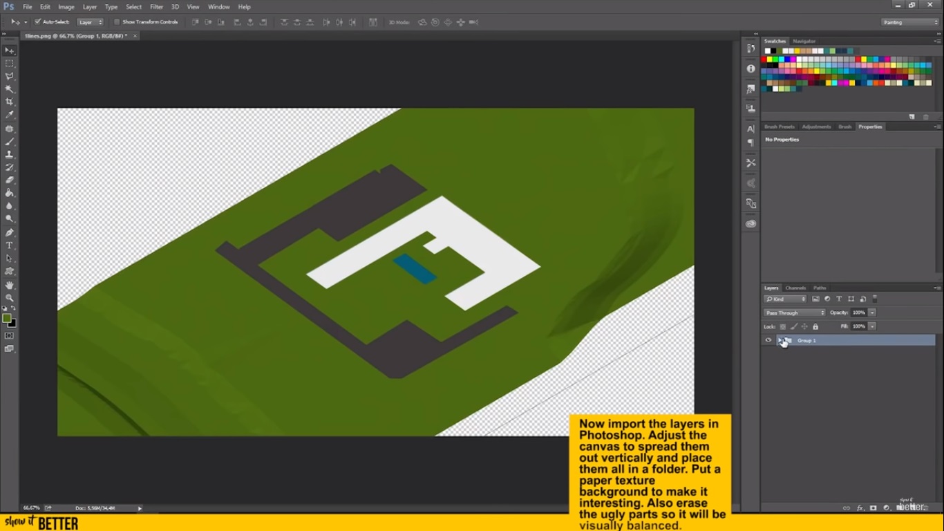 Easy Axonometric Diagram Tutorial with Sketchup and Photoshop - Dezign ...