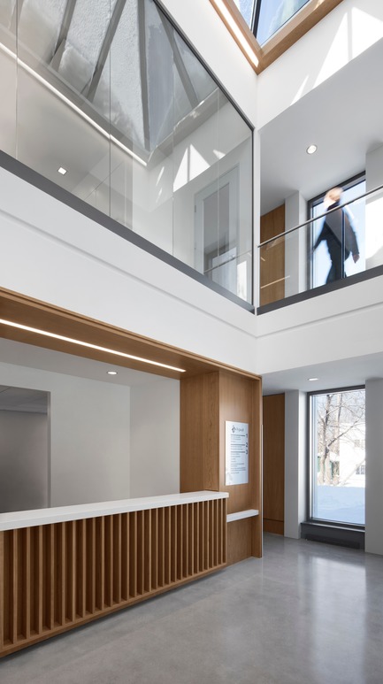 Press kit | 1172-07 - Press release | Rigaud City Hall - Affleck de la Riva architects - Institutional Architecture - Rigaud City Hall - The Atrium - Photo credit: Adrien Williams