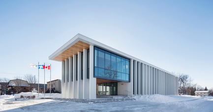 Press kit | 1172-07 - Press release | Rigaud City Hall - Affleck de la Riva architects - Institutional Architecture - Rigaud City Hall - Photo credit: Adrien Williams