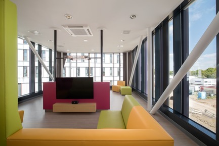 Press kit | 3665-01 - Press release | Center for Pediatric Oncology Prinses Máxima Centrum - MMEK' - Commercial Interior Design - Photo credit: Ewout Huibers