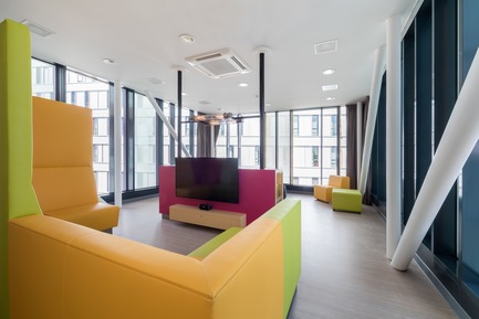 Press kit | 3665-01 - Press release | Center for Pediatric Oncology Prinses Máxima Centrum - MMEK' - Commercial Interior Design - Photo credit: Ewout Huibers