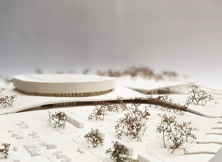 Press kit | 1018-07 - Press release | Metaform and Mecanoo Win the International Competition to Design the First Velodrome in Luxembourg - Metaform architects - Competition - The model - Photo credit: Metaform