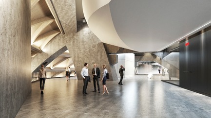 Press kit | 952-17 - Press release | A New Silhouette for the Montréal Tower - Provencher_Roy - Commercial Architecture - Interior of the Montréal Tower  - Photo credit: Provencher_Roy   