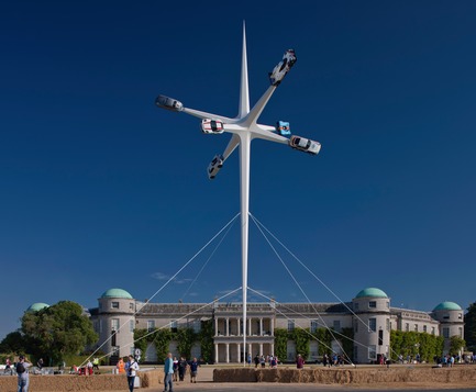 Press kit | 1022-06 - Press release | Porsche Sculpture: Goodwood Festival of Speed, 2018 - Gerry Judah - Art - Photo credit: David Barbour
