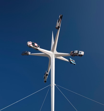 Press kit | 1022-06 - Press release | Porsche Sculpture: Goodwood Festival of Speed, 2018 - Gerry Judah - Art - Photo credit: David Barbour