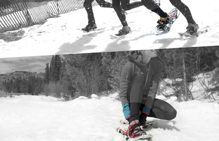 Press kit | 2540-01 - Press release | Bobcat Carbon Fiber Snowshoes - Benjamin Miller - Industrial Design - User profile. - Photo credit: Getty Images