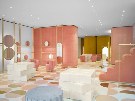 Press kit | 3160-02 - Press release | Frame Awards 2018 Winners Announced In Amsterdam - Frame - Commercial Interior Design - India Mahdavi - Jury Prize for Single-brand Store of the Year - Red Valentino Sloane Street, London <br> - Photo credit: Derek Hudson<br><br>