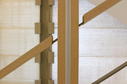 Press kit | 964-05 - Press release | Capital Bank's Facade in Jordan with Self-Supporting LUCEM Light-Concrete Walls - LUCEM GmbH - Commercial Architecture -   LUCEM Lichtbeton® – Light transmitting concrete Amman Capital Bank facade   - Photo credit:  Nabil Otteneh, Sireen Al Khatib, Paradigm DH 