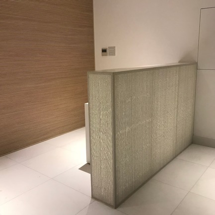 Press kit | 964-05 - Press release | Capital Bank's Facade in Jordan with Self-Supporting LUCEM Light-Concrete Walls - LUCEM GmbH - Commercial Architecture -   LUCEM Lichtbeton® – Light transmitting concrete Amman Capital Bank facade   - Photo credit:  Nabil Otteneh, Sireen Al Khatib, Paradigm DH 