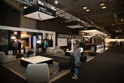 Press kit | 673-19 - Press release | 11th GRANDS PRIX DU DESIGN Awards Winners Announced - Agence PID - Competition - Stands and kiosks for professional salons award<br>Ombrages & Lumières<br>Hatem+D Architecture / Etienne Bernier Architecte - Photo credit: EBA