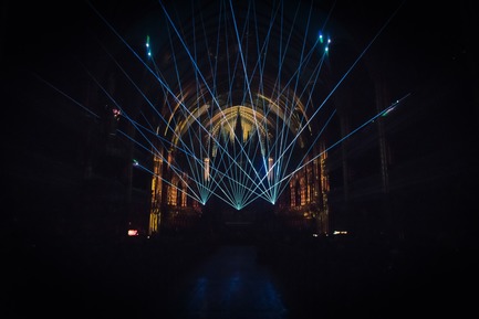 Press kit | 1089-03 - Press release | AURA Creates Awe-Inspiring Experience in the Heart of a Celebrated Historic Cathedral - Moment Factory - Multimedia Design -  Aura_Show_Part2  - Photo credit: Moment Factory