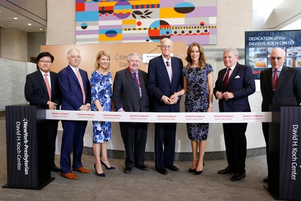 Press kit | 1204-08 - Press release | NewYork-Presbyterian Opens a World-Class Center for Ambulatory Care: David H. Koch Center - Pei Cobb Freed & Partners - Institutional Architecture - Ribbon Cutting, 24 April 2018 - Photo credit: NewYork-Presbyterian Hospital