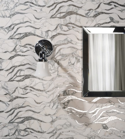 Press kit | 1650-03 - Press release | Launch of the French Quarter Collection - Mosaïque Surface - Product - Wavelet, FRENCH QUARTER COLLECTION - Photo credit: Mosaïque Surface