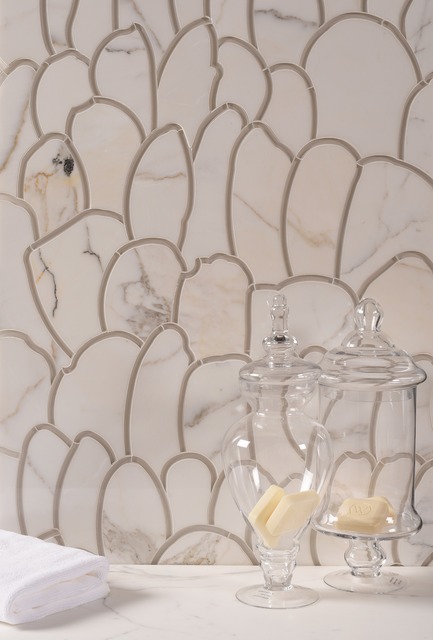 Press kit | 1650-03 - Press release | Launch of the French Quarter Collection - Mosaïque Surface - Product - Petals, FRENCH QUARTER COLLECTION - Photo credit: Mosaïque Surface