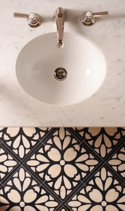 Press kit | 1650-03 - Press release | Launch of the French Quarter Collection - Mosaïque Surface - Product - Desiree, FRENCH QUARTER COLLECTION - Photo credit: Mosaïque Surface