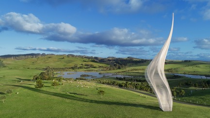 Press kit | 1022-05 - Press release | JACOB'S LADDER,Gibbs Farm Sculpture Park, New Zealand - Gerry Judah - Art - Photo credit: David Hartley-Mitchell