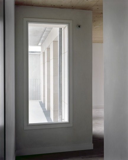 Press kit | 3378-01 - Press release | Social Housing Units in Massive Stone - Barrault Pressacco architectes - Residential Architecture - Barrault Pressacco - Oberkampf - Photo credit: (c)-Maxime-Delvaux