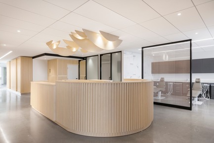 Go Orthodontistes Clinic Press kit | 3252-01 - Press release | Go Orthodontistes Clinic - Natasha Thorpe Design - Commercial Interior Design - Go Orthodontistes Brossard Clinic - Photo credit: Maxime Brouillet