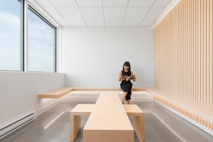 Go Orthodontistes Clinic Press kit | 3252-01 - Press release | Go Orthodontistes Clinic - Natasha Thorpe Design - Commercial Interior Design - Go Orthodontistes Brossard Clinic - Photo credit: Maxime Brouillet