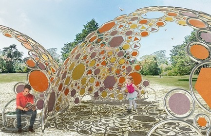 Press kit | 3136-03 - Press release | Bubble Shade - Valerie Schweitzer Architects - Landscape Architecture - Photo credit: Hacken Li 