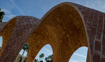 Press kit | 3109-01 - Press release | Mortuary Chapel for the Soriano-Manzanet Family - Vegas&Mileto - Art - Detail of the vaults - Photo credit: Vegas&Mileto