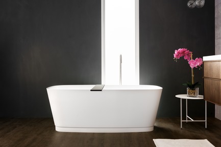 Press kit | 2342-04 - Press release | WETSTYLE Launches a Series of Three New Bathtubs - WETSTYLE - Product - Straight bathtub - Photo credit: WETSTYLE