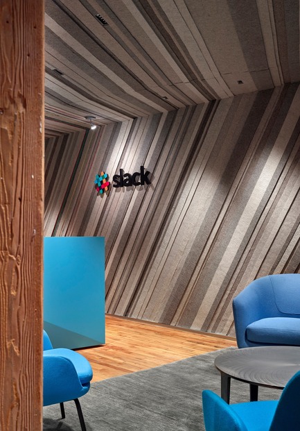 Press kit | 1513-01 - Press release | Slack Toronto Office - Dubbeldam Architecture + Design - Commercial Interior Design - Photo credit: Shai Gil