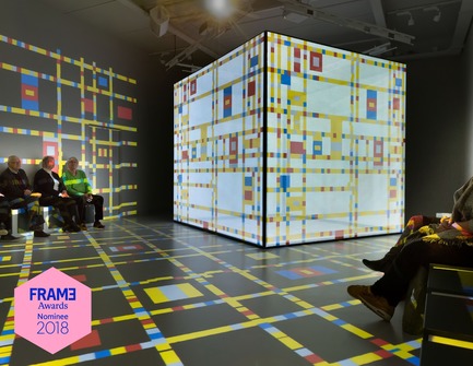 Press kit | 3160-01 - Press release | Announcing the Nominees of the Frame Awards 2018 - Frame - Competition - Nominated for Best Use of Digital Technology Multimedia Design Mondriaanhuis, Amersfoort by Tinker imagineers<br> - Photo credit: Mike Bink