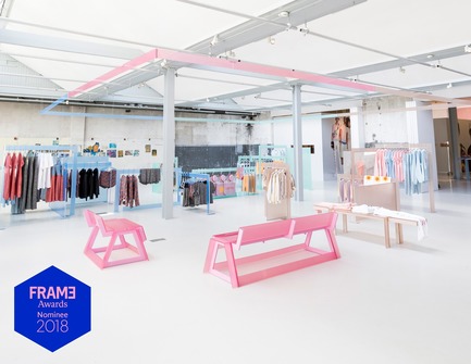 Press kit | 3160-01 - Press release | Announcing the Nominees of the Frame Awards 2018 - Frame - Competition - Nominated for Pop-up Store of the Year Esprit X Opening Ceremony by NOMAN Studio <br> - Photo credit: Team Peter Stigter