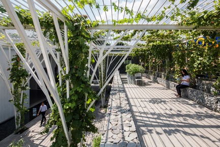 Press kit | 661-43 - Press release | World Architecture Festival 2017 – Day Two Winners Announced in Berlin - World Architecture Festival (WAF) - Competition - Cong Sinh Architects_Vegetable Trellis - Photo credit: Completed Buildings Hotel & Leisure