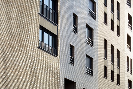 Press kit | 3181-02 - Press release | 104 Social Housing and Home Ownership in Ivry-sur-Seine - Engasser & associates agency - Residential Architecture - Photo credit: ©Michel Denancé