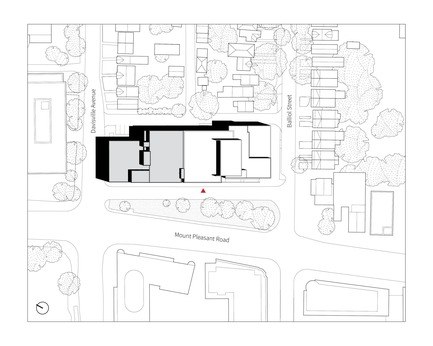 Press kit | 2681-01 - Press release | The Greenwood College School Expansion - Montgomery Sisam Architects Inc. - Institutional Architecture - Site Plan - Photo credit: Montgomery Sisam Architects Inc.