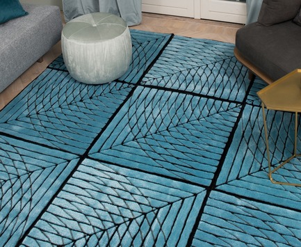 Press kit | 2512-02 - Press release | Edge Area Rug and Morpheus Convertible Rug Tile Win A'Design Award 2018 - Ingrid Külper Design AB - Product - Morpheus convertible rug tile - Photo credit: Ewa Malmsten Nordell at Fotofralla