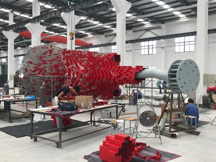 Press kit | 3033-02 - Press release | Lawrence Argent's Last Few Public Art Projects - UAP - Art - UAP Shanghai workshop - Photo credit: UAP