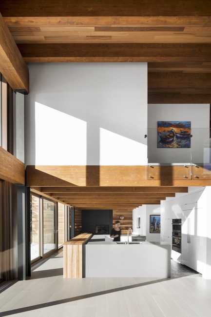 L’Accostée House Press kit | 1527-07 - Press release | L'Accostée House - Bourgeois / Lechasseur architects - Residential Architecture - Photo credit: Adrien Williams