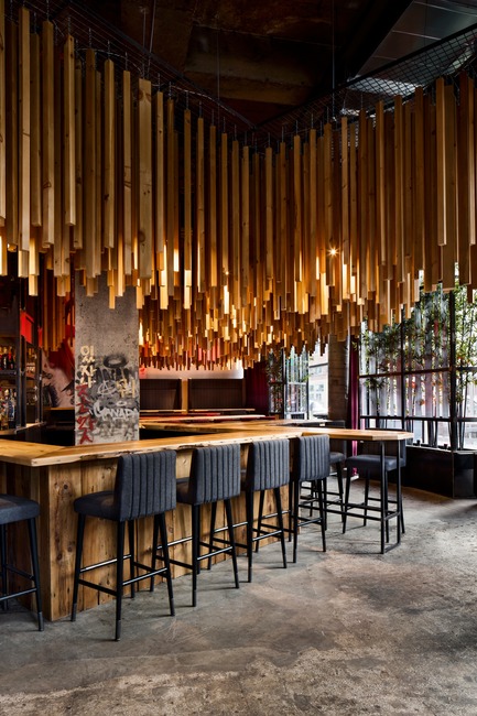 Exuberant Nights in the Land of the Morning Calm Press kit | 760-15 - Press release | Exuberant Nights in the Land of the Morning Calm - Jean de Lessard, Designers Créatifs - Commercial Interior Design - Photo credit: Adrien William