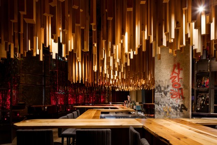 Exuberant Nights in the Land of the Morning Calm Press kit | 760-15 - Press release | Exuberant Nights in the Land of the Morning Calm - Jean de Lessard, Designers Créatifs - Commercial Interior Design - Photo credit: Adrien William