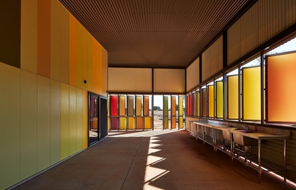 Press kit | 661-44 - Press release | Post-Earthquake Prototype House is Crowned World Building of The Year 2017 at the WAF - World Architecture Festival (WAF) - Commercial Architecture - Fitzroy Crossing Renal Hostel in Fitzroy, Australia by Iredale Pedersen Hook Architects winner of The Best Use of Colour Prize 2017 - Photo credit: World Architecture Festival