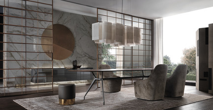 Press kit | 809-21 - Press release | AZURE Reveals the Winners of the 2017 AZ Awards - AZURE - Competition - Soho Doors designed by Giuseppe Bavuso, Seregno, Italy<br>Manufacturer: Rimadesio, Giussano, Italy<br>Best Architectural Products - 2017 AZ Awards - Photo credit: AZURE