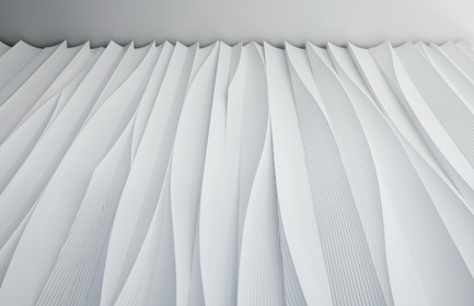 Press kit | 809-21 - Press release | AZURE Reveals the Winners of the 2017 AZ Awards - AZURE - Competition - Pulled Plaster Panels by Young Projects, New York, U.S.<br>Best Interior Products - 2017 AZ Awards - Photo credit: AZURE