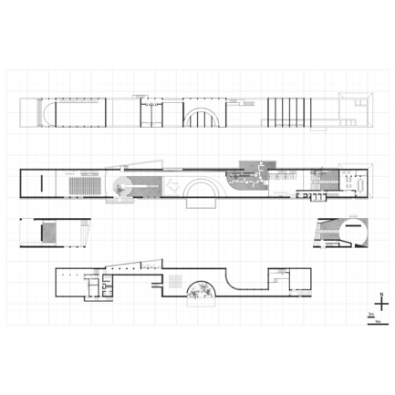 Press kit | 3044-01 - Press release | Sanbaopeng Art Museum - DL Atelier - Institutional Architecture - plan - Photo credit: DL Atelier