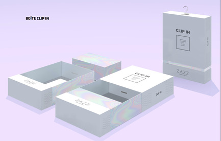 Press kit | 1586-04 - Press release | Zazz Boutique: An Iridescent Salon - Hatem+D - Commercial Architecture - Photo credit: Hatem + D