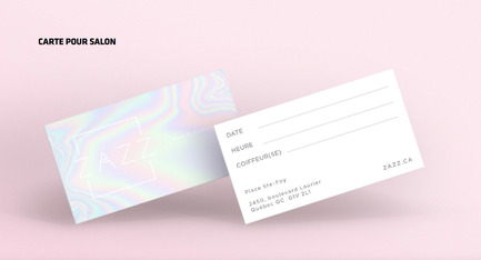 Press kit | 1586-04 - Press release | Zazz Boutique: An Iridescent Salon - Hatem+D - Commercial Architecture - Photo credit: Hatem + D