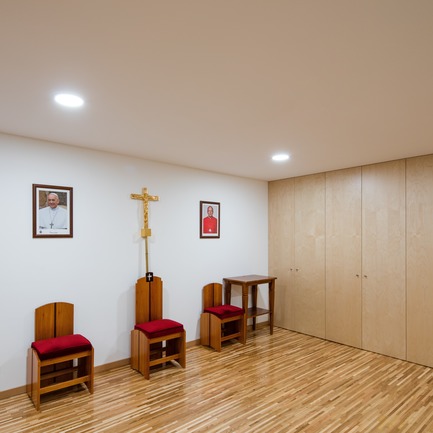 Press kit | 3051-01 - Press release | Pastoral Center of Moscavide - Plano Humano Arquitectos - Competition - Photo credit: João Morgado