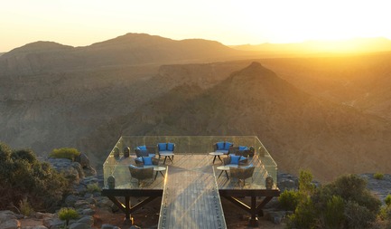 Press kit | 2177-02 - Press release | Lotfi Sidirahal from Atelier Pod Designs the Highest Five Star Resort in the Middle East: Anantara Jabal Akhdar - Atelier Pod - Lifestyle - Diana's Point - Photo credit: Anantara Jabal Akhdar